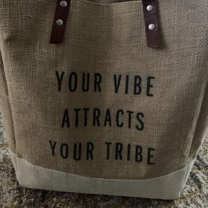 Apolis custom wine tote